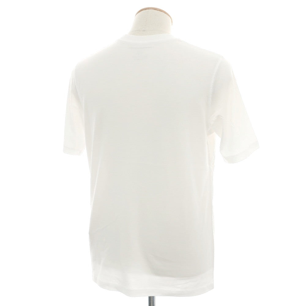 【新品】マジェスティック フィラチュール オム MAJESTIC FILATURES HOMME リヨセルオーガニックコットン クルーネック 半袖Ｔシャツ ホワイト【サイズS】【 状態ランクN 】【 メンズ 】