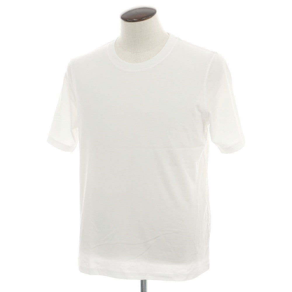 【新品】マジェスティック フィラチュール オム MAJESTIC FILATURES HOMME リヨセルオーガニックコットン クルーネック 半袖Ｔシャツ ホワイト【サイズL】【 状態ランクN 】【 メンズ 】