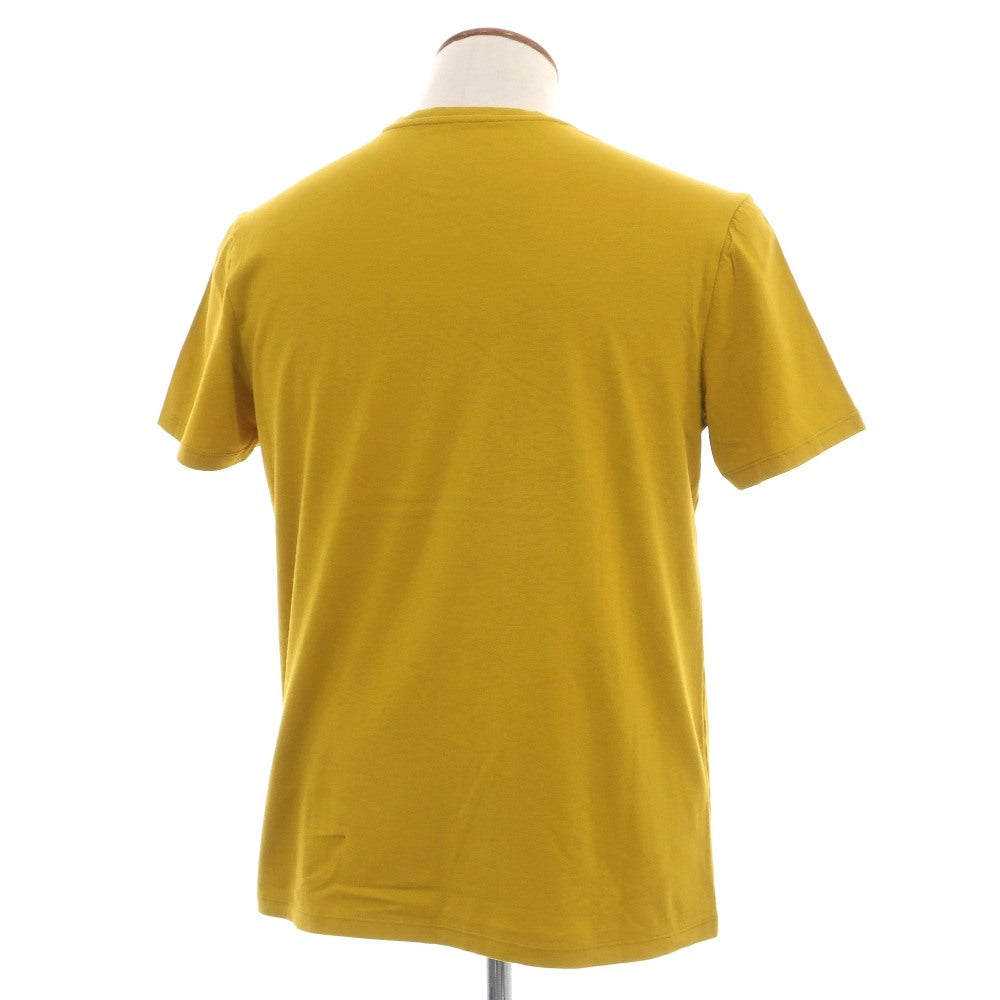 【新品】マジェスティック フィラチュール オム MAJESTIC FILATURES HOMME ガーメントダイ コットン クルーネック 半袖Ｔシャツ マスタード【サイズM】【 状態ランクN 】【 メンズ 】[CPD]