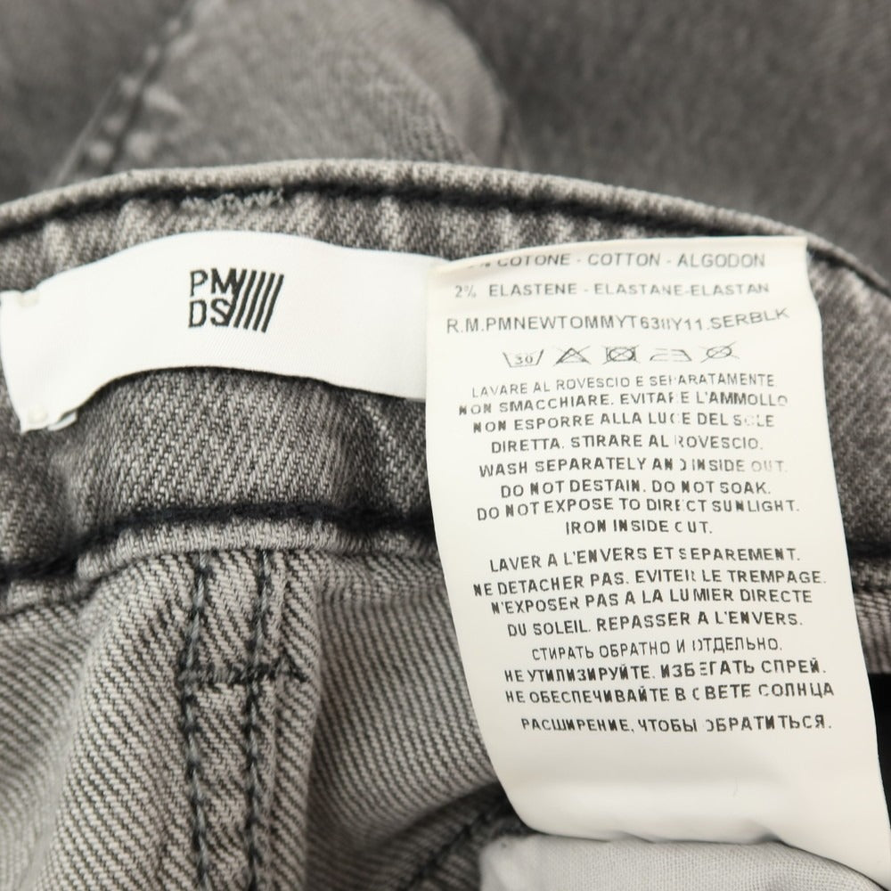 【新品】ピーエムディーエス PMDS 42-137PM TOMMY コットンポリウレタン デニムパンツ ジーンズ グレー【サイズ33】【 状態ランクN 】【 メンズ 】