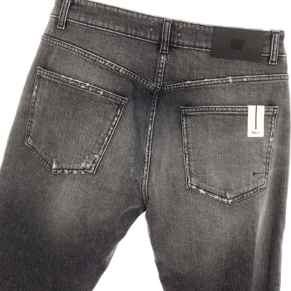 【新品】ピーエムディーエス PMDS 42-141PM GERARD コットンポリウレタン デニムパンツ ジーンズ ブラックグレー【サイズ33】【 状態ランクN 】【 メンズ 】