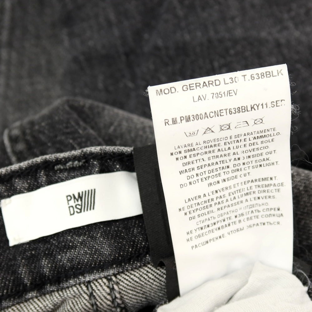 【新品】ピーエムディーエス PMDS 42-141PM GERARD コットンポリウレタン デニムパンツ ジーンズ ブラックグレー【サイズ33】【 状態ランクN 】【 メンズ 】