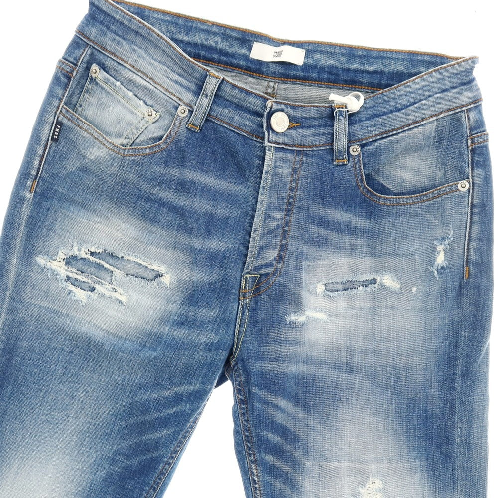 【新品】ピーエムディーエス PMDS 42-123PM GERARD ストレッチ コットン デニムパンツ ジーンズ ブルー【サイズ33】【 状態ランクN 】【 メンズ 】