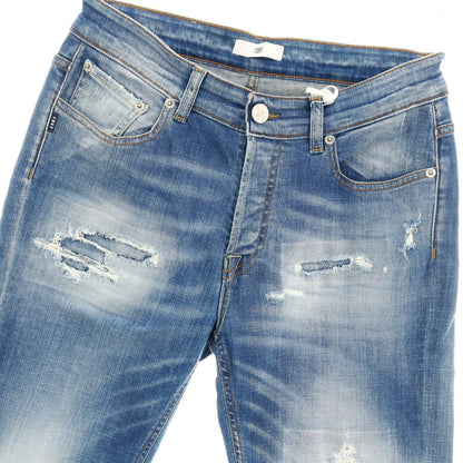 【SALE10%OFF/返品不可】【新品】ピーエムディーエス PMDS 42-123PM GERARD ストレッチ コットン デニムパンツ ジーンズ ブルー【 サイズ33 】【 状態ランクN 】【 メンズ 】