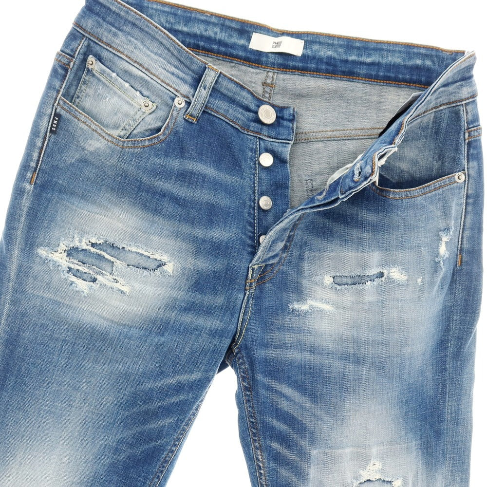 【SALE10%OFF/返品不可】【新品】ピーエムディーエス PMDS 42-123PM GERARD ストレッチ コットン デニムパンツ ジーンズ ブルー【 サイズ33 】【 状態ランクN 】【 メンズ 】