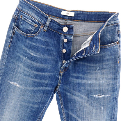 【新品】ピーエムディーエス PMDS 42-122PM GERARD コットンポリウレタン デニムパンツ ジーンズ ブルー【サイズ33】【 状態ランクN 】【 メンズ 】