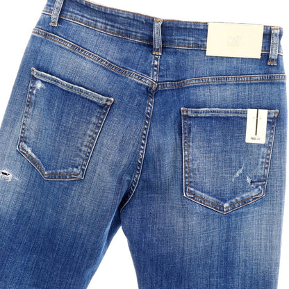 【新品】ピーエムディーエス PMDS 42-122PM GERARD コットンポリウレタン デニムパンツ ジーンズ ブルー【サイズ33】【 状態ランクN 】【 メンズ 】