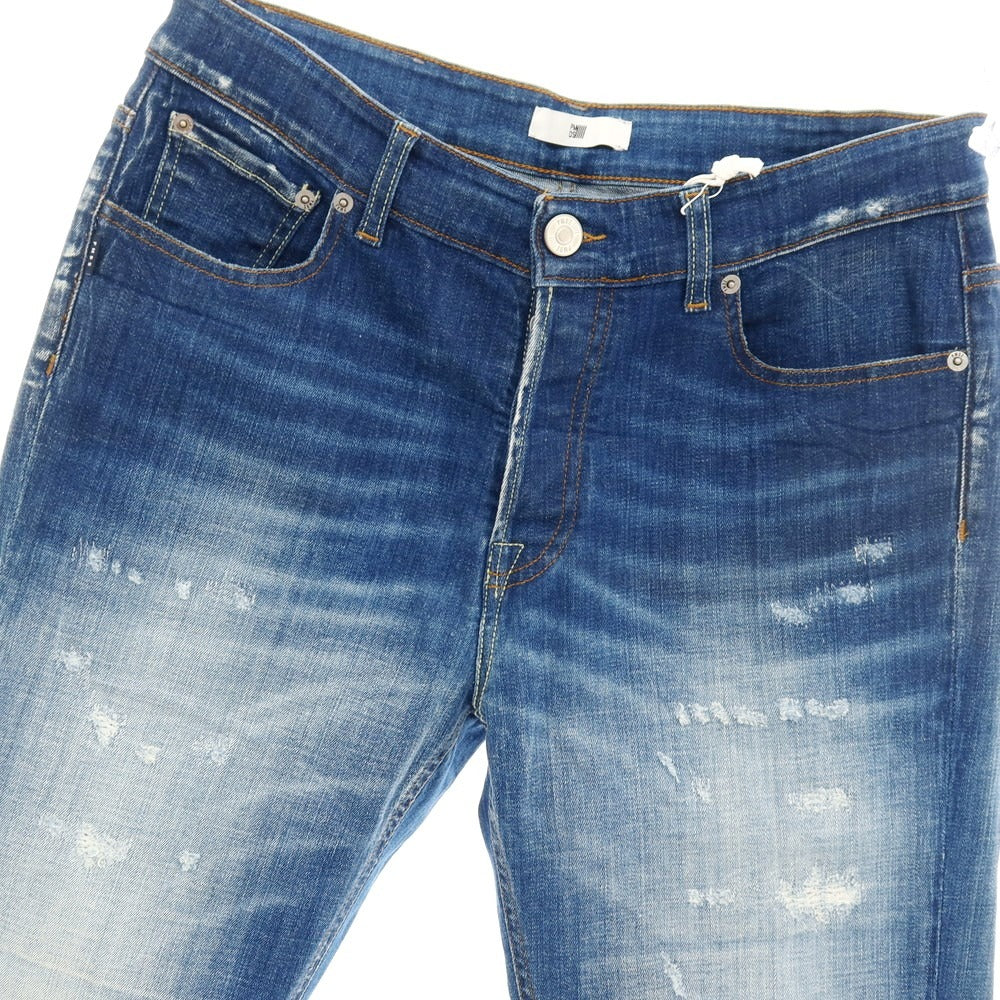 【新品】ピーエムディーエス PMDS 42-121PM GERARD ストレッチ コットン デニムパンツ ジーンズ ブルー【サイズ33】【 状態ランクN 】【 メンズ 】