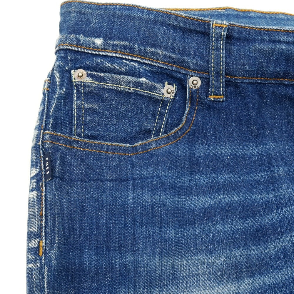 【新品】ピーエムディーエス PMDS 42-121PM GERARD ストレッチ コットン デニムパンツ ジーンズ ブルー【サイズ33】【 状態ランクN 】【 メンズ 】