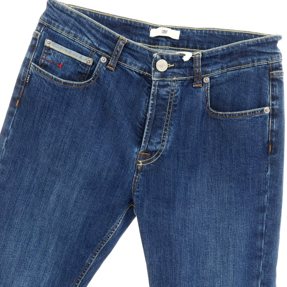 【新品】ピーエムディーエス PMDS 42-133PM PAUL ストレッチ コットン デニムパンツ ジーンズ ネイビー【サイズ33】【 状態ランクN 】【 メンズ 】