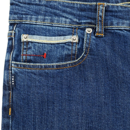 【新品】ピーエムディーエス PMDS 42-133PM PAUL ストレッチ コットン デニムパンツ ジーンズ ネイビー【サイズ33】【 状態ランクN 】【 メンズ 】