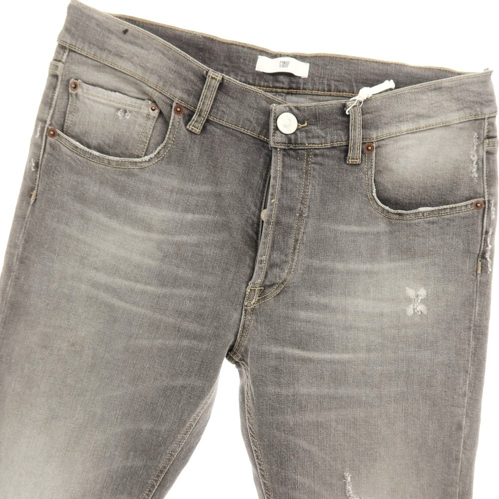 【新品】ピーエムディーエス PMDS 32-140PM PAUL ストレッチ コットン デニムパンツ ジーンズ グレー【サイズ33】【 状態ランクN 】【 メンズ 】