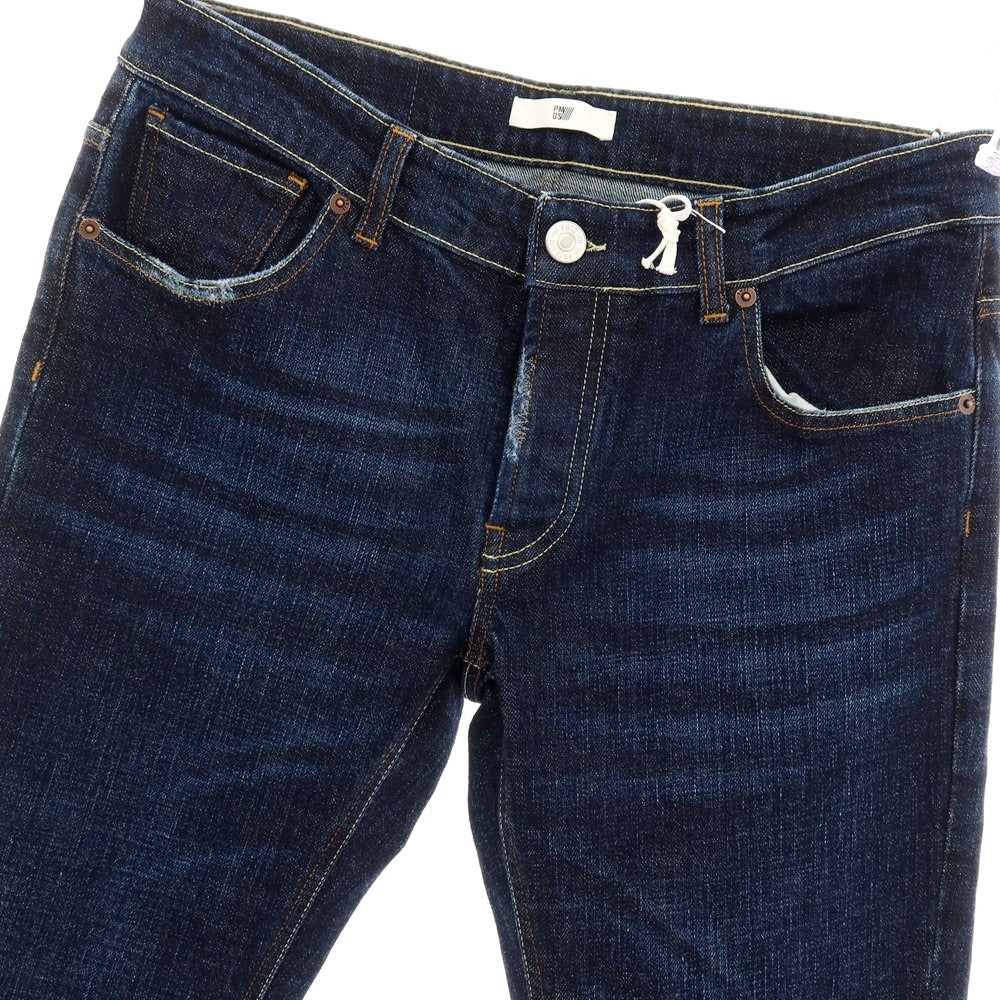 【新品】ピーエムディーエス PMDS 32-120PM NEW RICHARD コットンポリウレタン デニムパンツ ジーンズ ネイビー【サイズ33】【 状態ランクN 】【 メンズ 】