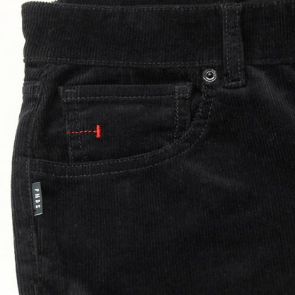 【SALE10%OFF/返品不可】【新品】ピーエムディーエス PMDS 42-138PM NEW RICHARD ストレッチ コットン コーデュロイパンツ ブラック【 サイズ33 】【 状態ランクN 】【 メンズ 】