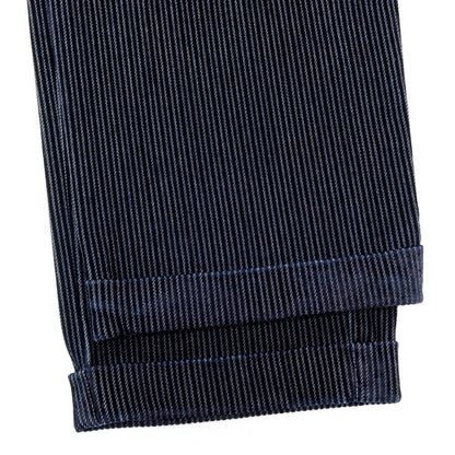 【SALE10%OFF/返品不可】【新品】ピーエムディーエス PMDS 42-151PM MARKS ストレッチ コットン フロッキー デニムスラックスパンツ ネイビー【 サイズ33 】【 状態ランクN 】【 メンズ 】