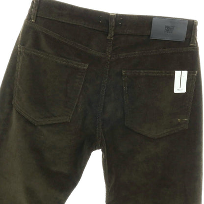 【新品】ピーエムディーエス PMDS 42-136PM TOMMY ストレッチ コットン コーデュロイパンツ ミリタリーグリーン【サイズ33】【 状態ランクN 】【 メンズ 】