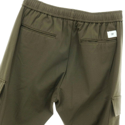 【SALE10%OFF/返品不可】【新品】ピーエムディーエス PMDS 42-165PM NEW JOHN ハイパーストレッチ ナイロン 総柄プリント カーゴイージーパンツ アーミーグリーン【 サイズ33 】【 状態ランクN 】【 メンズ 】