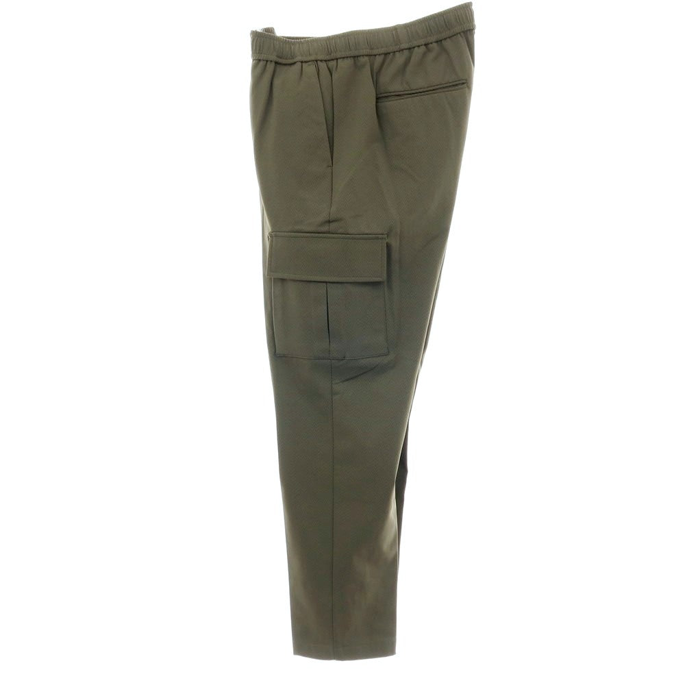 【SALE10%OFF/返品不可】【新品】ピーエムディーエス PMDS 42-165PM NEW JOHN ハイパーストレッチ ナイロン 総柄プリント カーゴイージーパンツ アーミーグリーン【 サイズ33 】【 状態ランクN 】【 メンズ 】