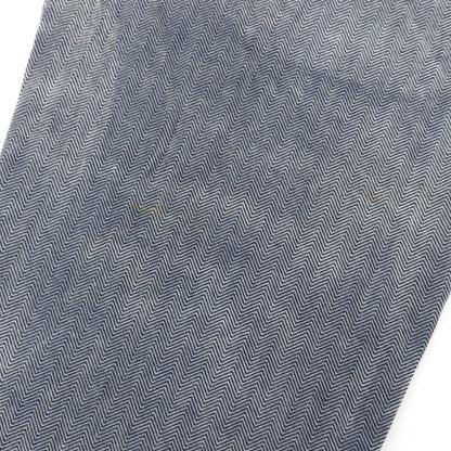 【SALE50%OFF/返品不可】【新品アウトレット】ピーエムディーエス PMDS 42-155PM MARKS コットン ヘリンボーン フロッキー カジュアルスラックスパンツ グレーネイビー【 サイズ33 】【 状態ランクN- 】【 メンズ 】