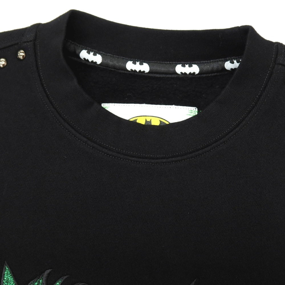 【SALE30%OFF/返品不可】【新品】リプレイ REPLAY TRIBUTE × THE BATMAN コットン クルーネック スウェット ブラック【 サイズS 】【 状態ランクN 】【 メンズ 】
