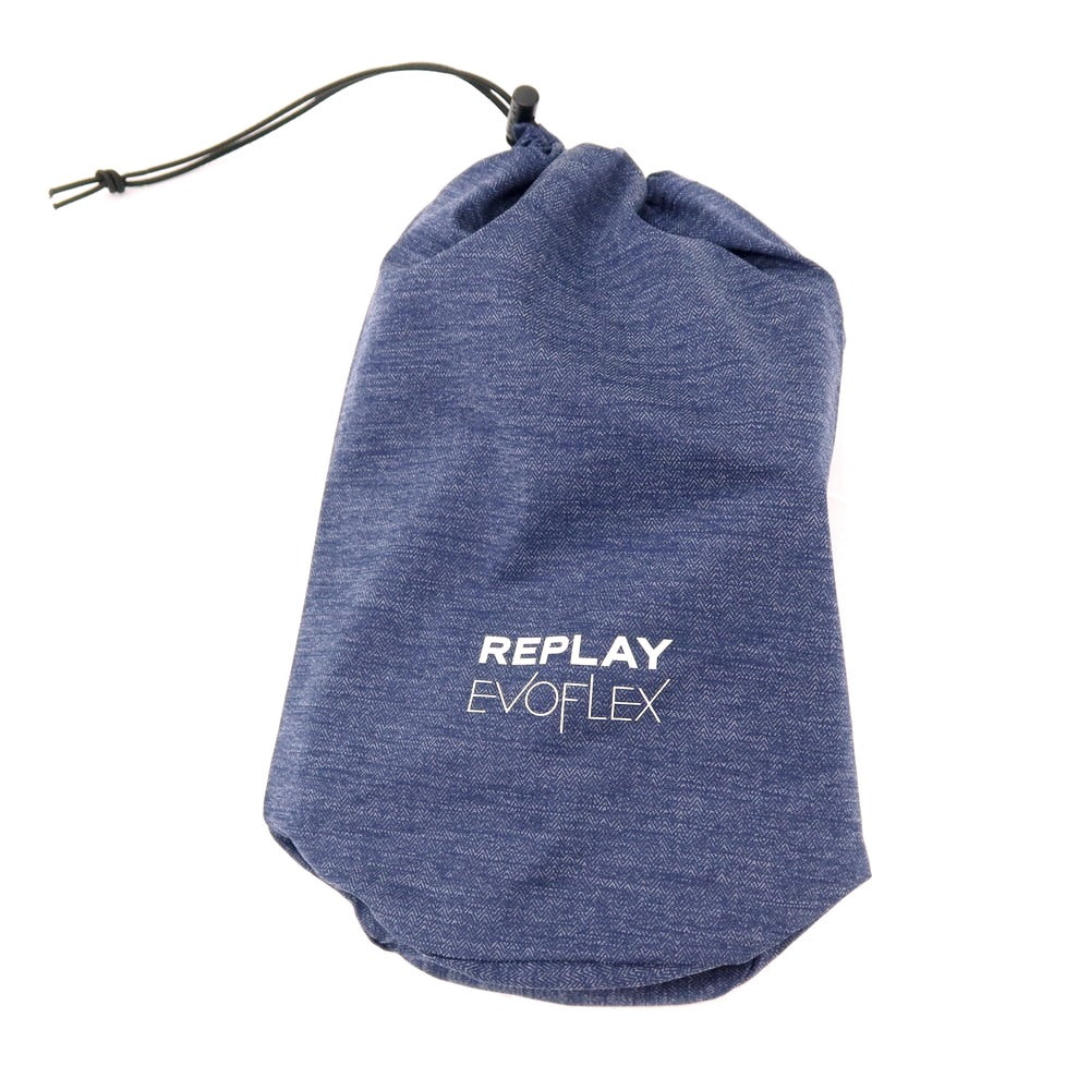 【新品アウトレット】リプレイ REPLAY EVOFLEX ナイロンポリウレタン 長袖ポロシャツ ブラック【サイズS】【 状態ランクN- 】【 メンズ 】