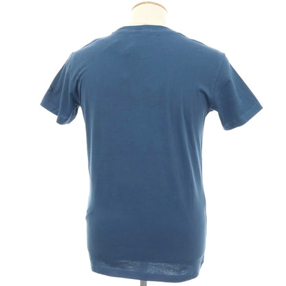 【新品】リプレイ REPLAY コットン RACING GARAGE プリント クルーネック 半袖Ｔシャツ ダルブルー【サイズS】【 状態ランクN 】【 メンズ 】