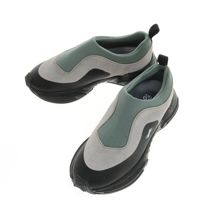 【新品】イソ IYSO Y-MOC スエード系 スニーカー グレーxセージグリーン【サイズ28】【 状態ランクN 】【 メンズ 】
