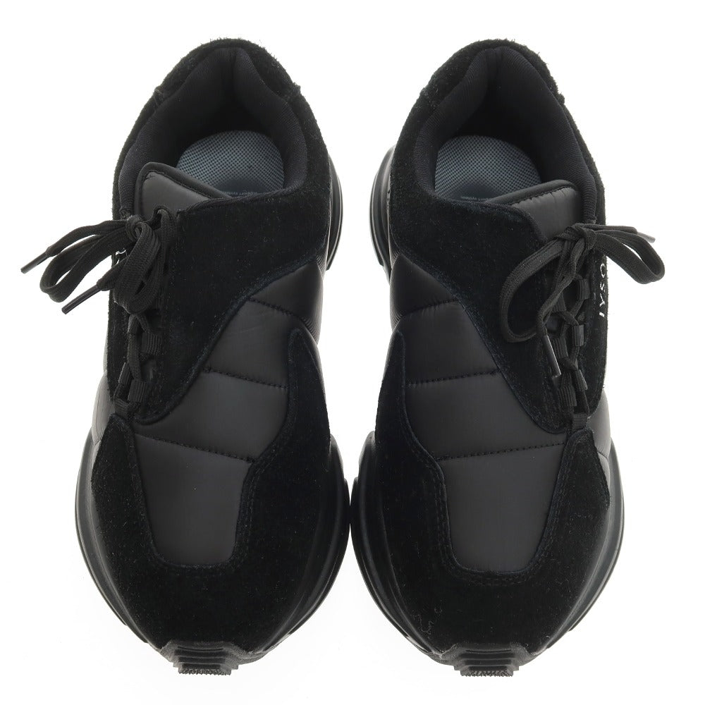 【新品】イソ IYSO PUFFY-RUN ナイロン スエード スニーカー ブラック【サイズ26】【 状態ランクN 】【 メンズ 】