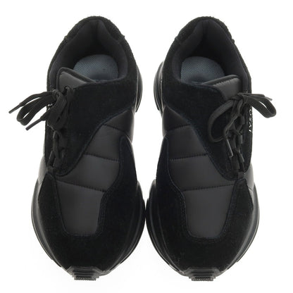 【新品】イソ IYSO PUFFY-RUN ナイロン スエード スニーカー ブラック【サイズ26】【 状態ランクN 】【 メンズ 】