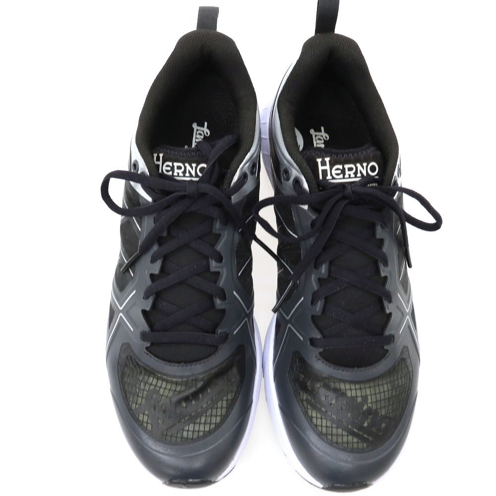 【新品】ヘルノ Herno ×SCARPA スニーカー ブラック【サイズ40】【 状態ランクN 】【 メンズ 】