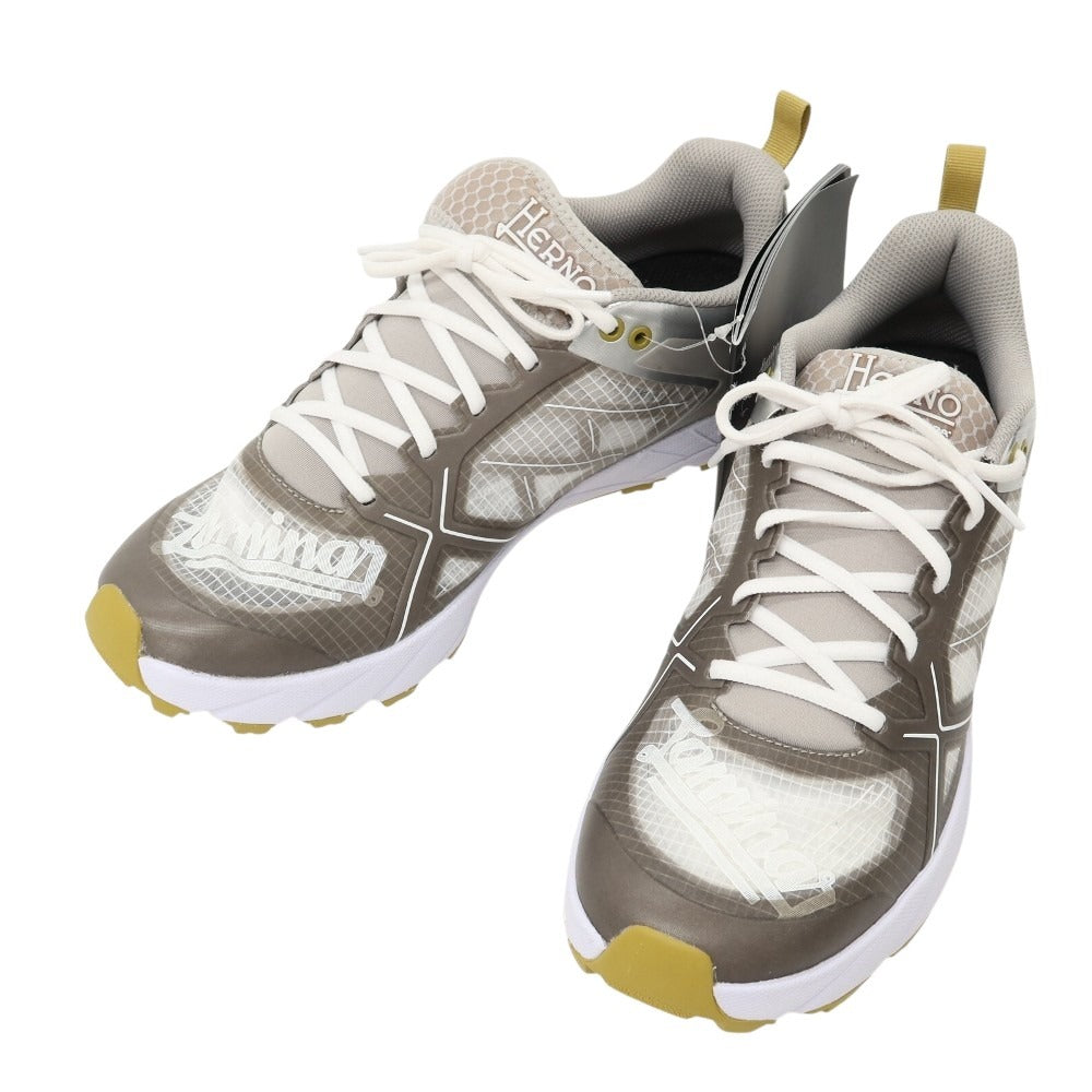 【新品】ヘルノ Herno ×SCARPA スニーカー ウォームグレー【サイズ42】【 状態ランクN 】【 メンズ 】