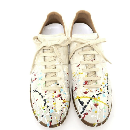 【新品アウトレット】マルタンマルジェラ２２ Martin Margiela 22 ジャーマントレーナー ヌバック スニーカー サンドベージュ系【サイズ41】【 状態ランクN- 】【 メンズ 】