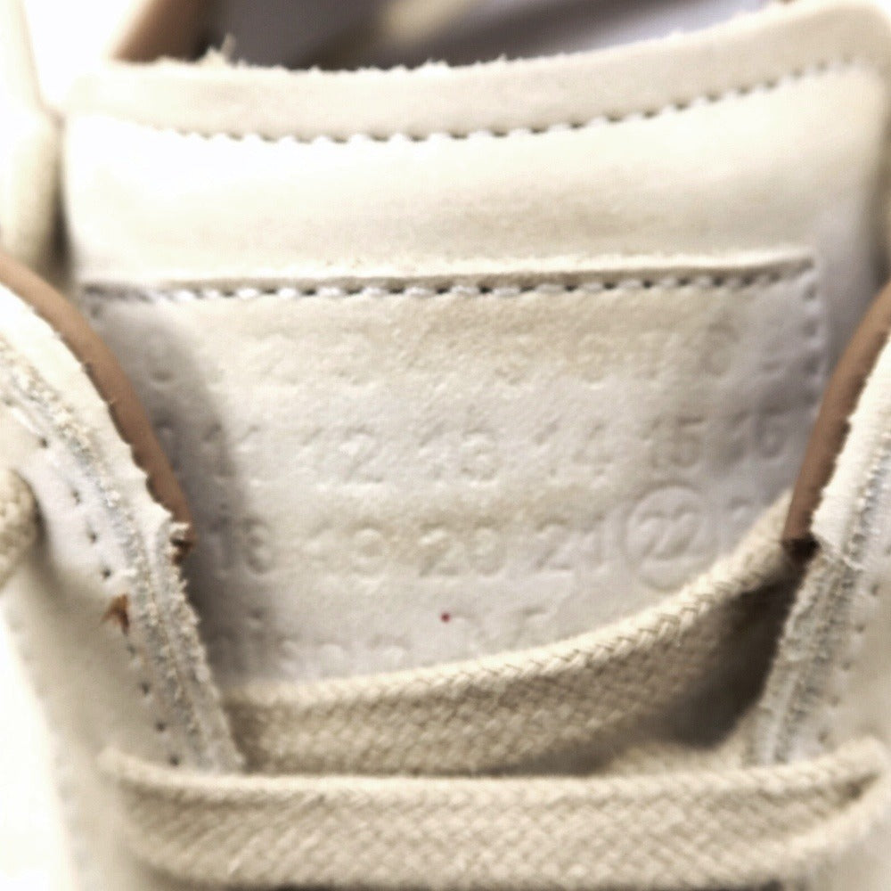 【新品アウトレット】マルタンマルジェラ２２ Martin Margiela 22 ジャーマントレーナー ヌバック スニーカー サンドベージュ系【サイズ41】【 状態ランクN- 】【 メンズ 】