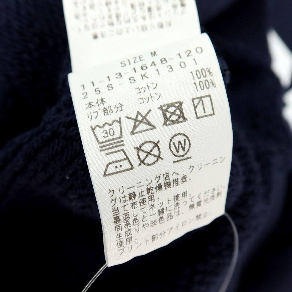 【中古】エスエスズィー SSZ コットン クルーネック スウェット ネイビー【サイズM】【 状態ランクB 】【 メンズ 】