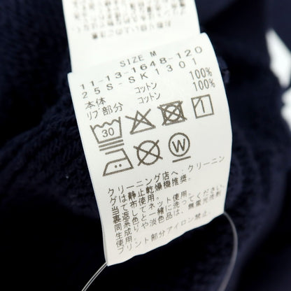 【中古】エスエスズィー SSZ コットン クルーネック スウェット ネイビー【サイズM】【 状態ランクB 】【 メンズ 】