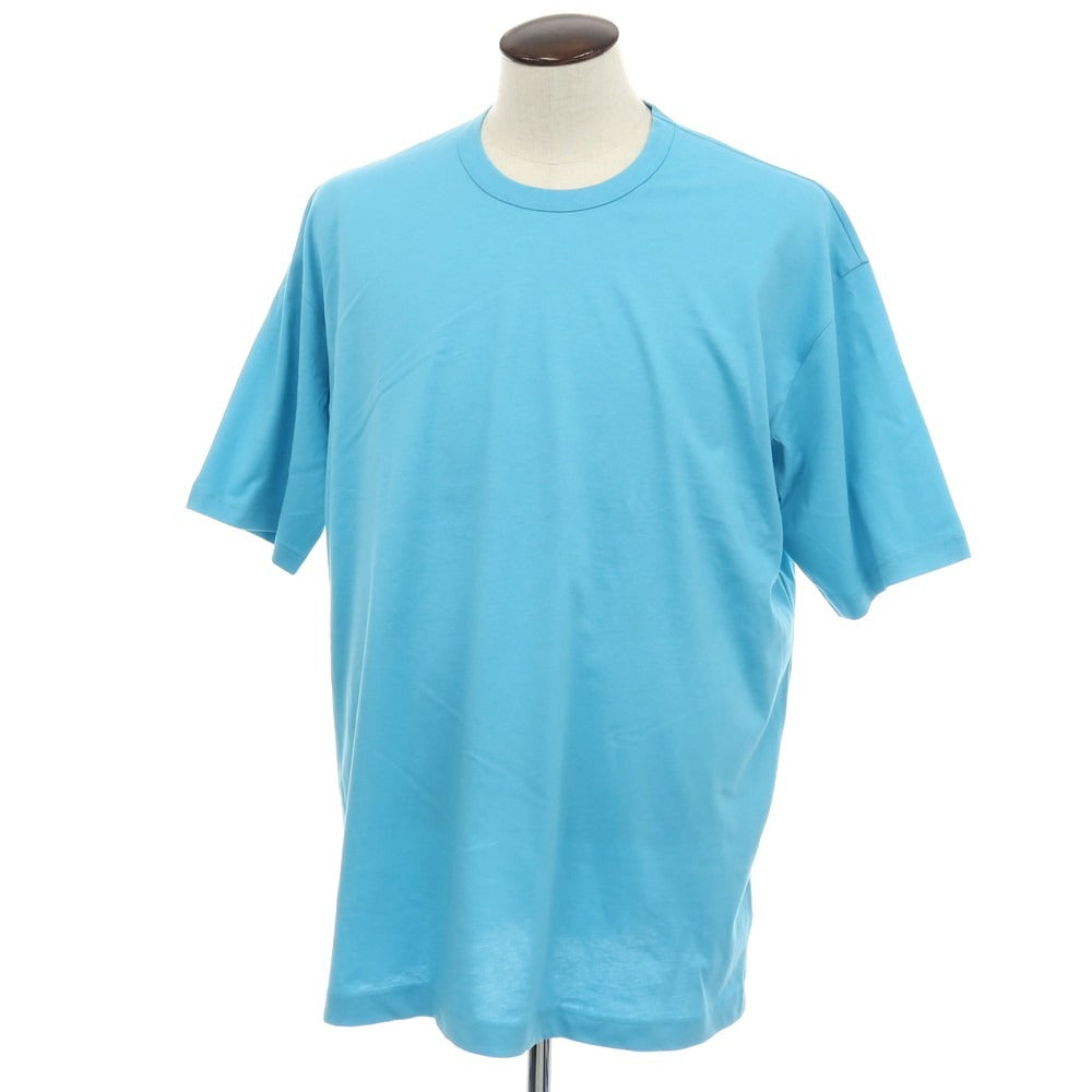 【中古】コムデギャルソンシャツ COMME des GARCONS SHIRT 2025年秋冬 コットン クルーネック 半袖Ｔシャツ ライトブルー【サイズXL】【 状態ランクA 】【 メンズ 】