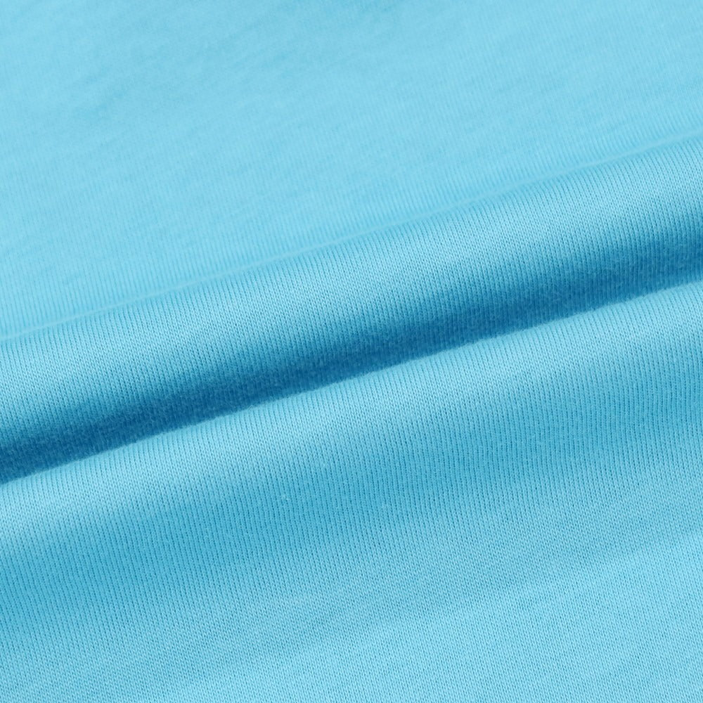 【中古】コムデギャルソンシャツ COMME des GARCONS SHIRT 2025年秋冬 コットン クルーネック 半袖Ｔシャツ ライトブルー【サイズXL】【 状態ランクA 】【 メンズ 】