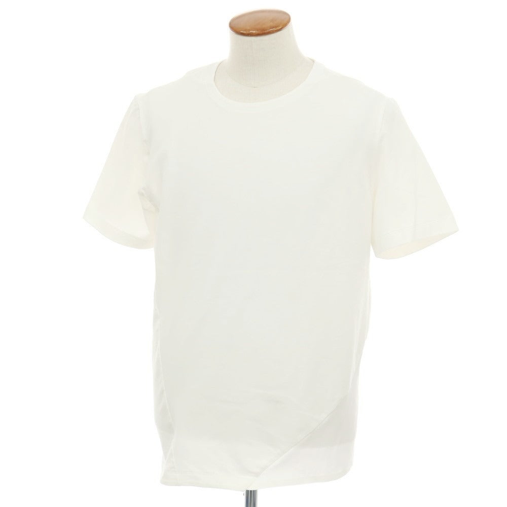 【中古】【未使用】ポスト アーカイブ ファクション POST ARCHIVE FACTION 6.0 TEE CENTER コットンポリウレタン クルーネック 半袖Ｔシャツ ホワイト【サイズM】【 状態ランクS 】【 メンズ 】