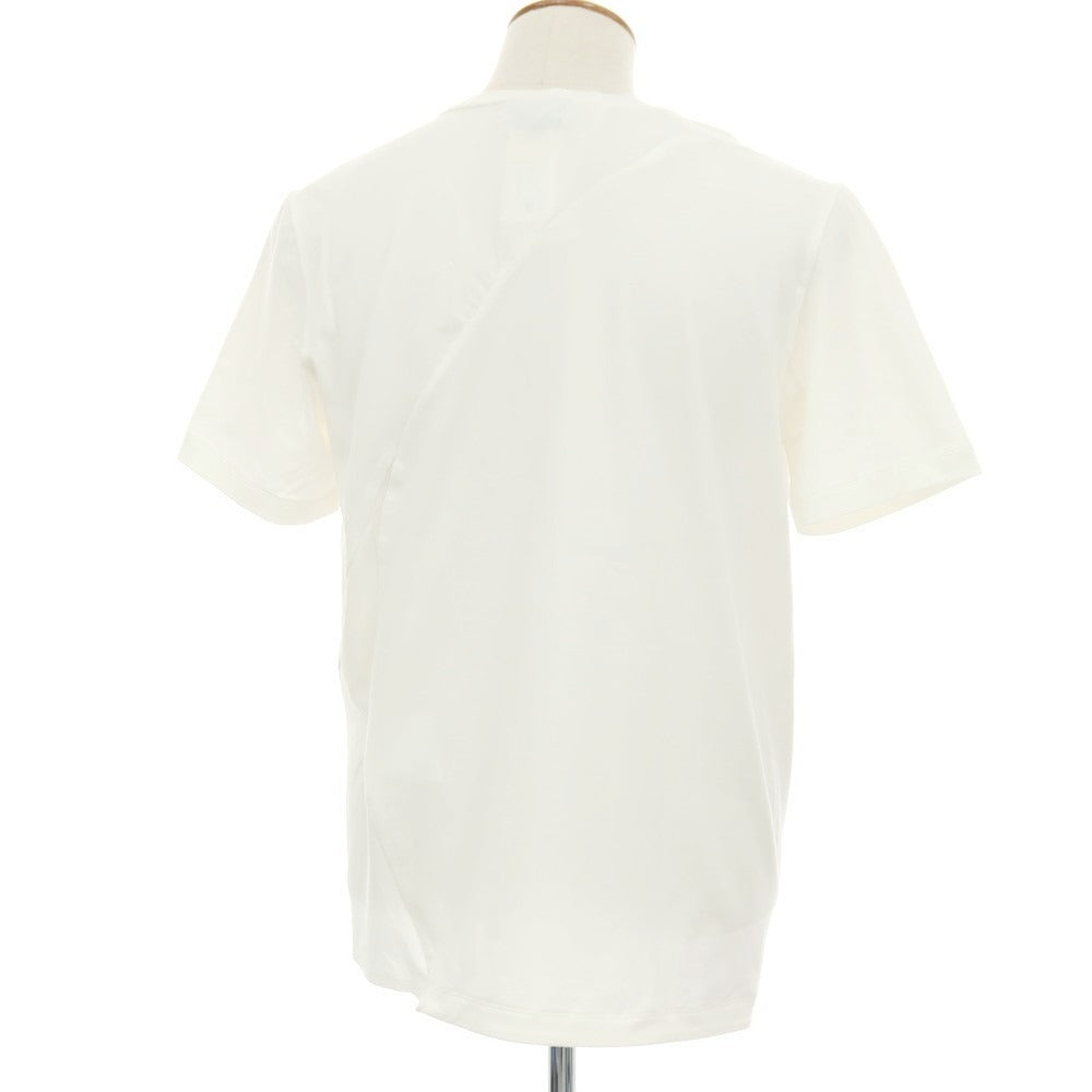 【中古】【未使用】ポスト アーカイブ ファクション POST ARCHIVE FACTION 6.0 TEE CENTER コットンポリウレタン クルーネック 半袖Ｔシャツ ホワイト【サイズM】【 状態ランクS 】【 メンズ 】