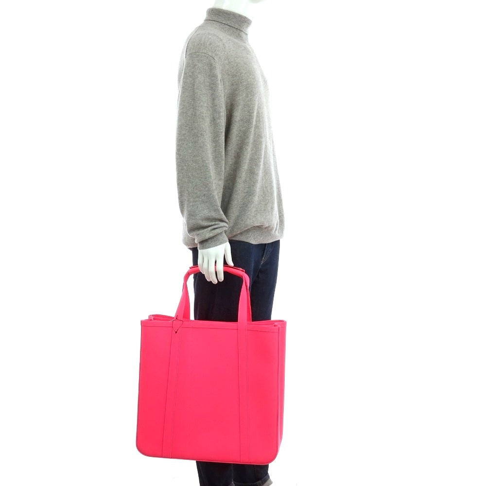 【中古】【未使用】チャコリ CHACOLI キャンバス トートバッグ ネオンピンク【 状態ランクS 】【 ユニセックス 】