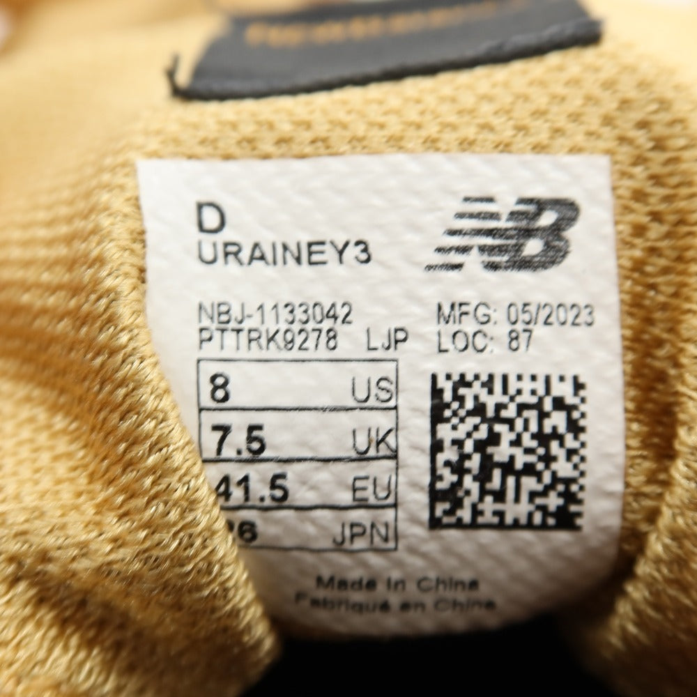【中古】【未使用】アイ ジュンヤワタナベマン eYe JUNYA WATANABE MAN URAINEY3 × NEW BALANCE 2023年春夏 スニーカー ブラウン【サイズ26】【 状態ランクS 】【 メンズ 】[APD]