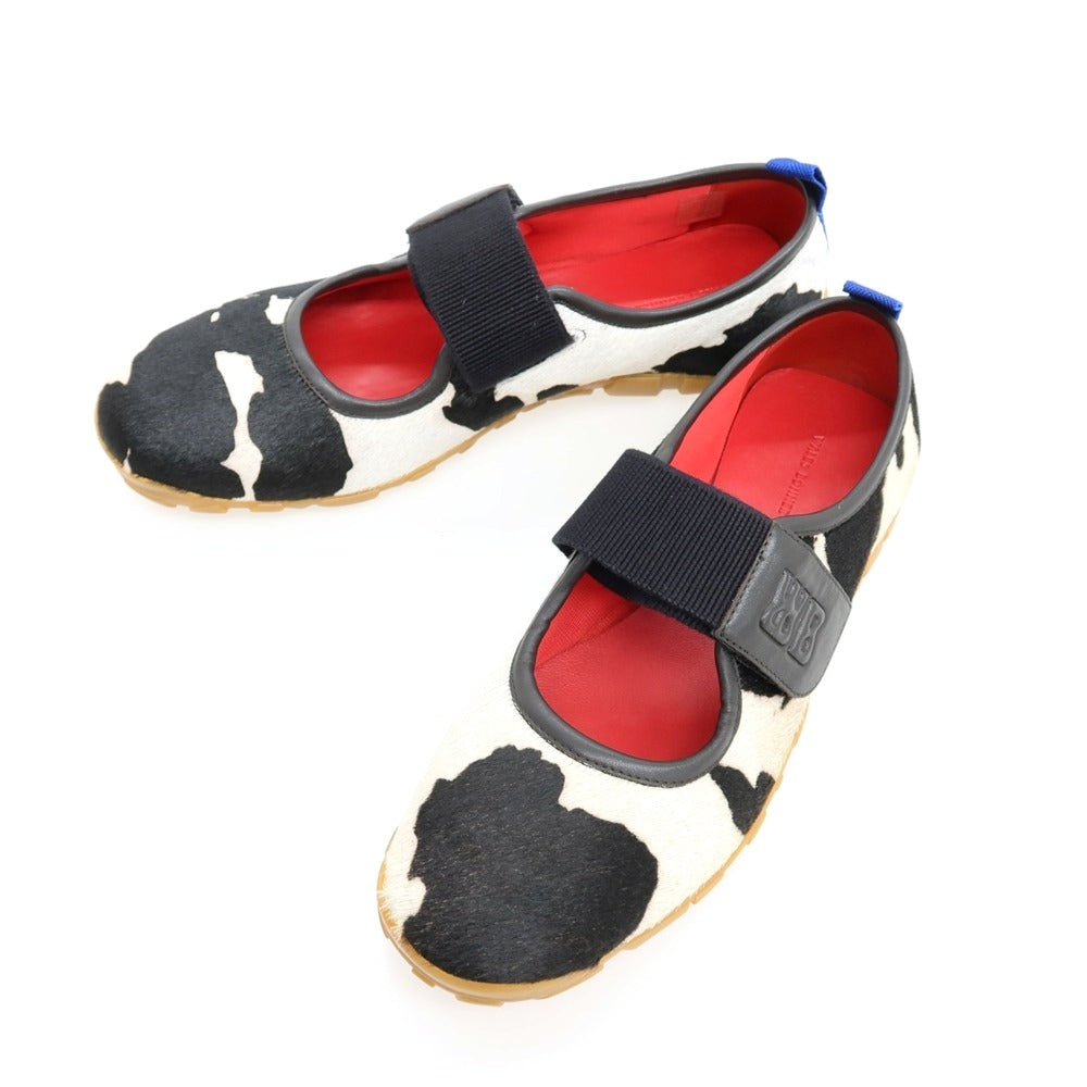 【中古】【未使用】ウェールズ ボナー WALES BONNER 牛革 スニーカー ブラックxホワイト【サイズ42】【 状態ランクS 】【 メンズ 】