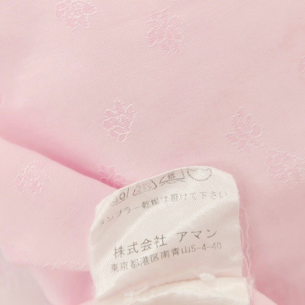 【中古】フィナモレ Finamore コットン系 ホリゾンタルカラー ドレスシャツ ピンク【サイズ41】【 状態ランクC 】【 メンズ 】