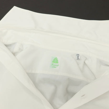 【中古】フィナモレ Finamore コットン ホリゾンタルカラー ドレスシャツ ホワイト【サイズ41】【 状態ランクC 】【 メンズ 】