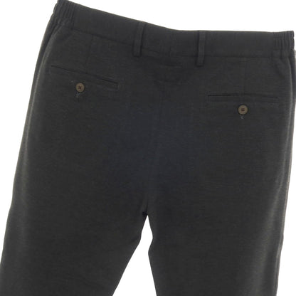 【中古】ベルナルド ジュスティ BERNARDO GIUSTI SUPERB レーヨンナイロン ジャージー イージーパンツ チャコールグレー【サイズ50】【 状態ランクA 】【 メンズ 】