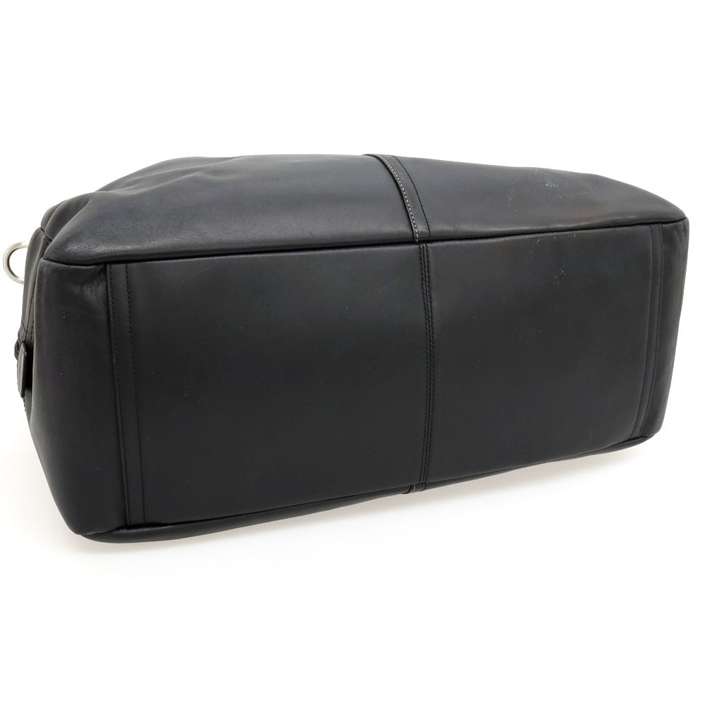 【中古】コーチ COACH レザー ボストンバッグ ブラック【 状態ランクB 】【 ユニセックス 】