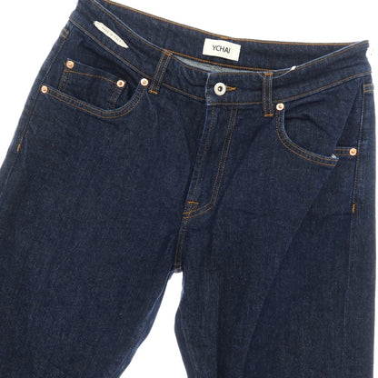 【中古】イカイ YCHAI YPU004Z ストレッチ コットン デニムパンツ ジーンズ ネイビー【サイズ33】【 状態ランクB 】【 メンズ 】