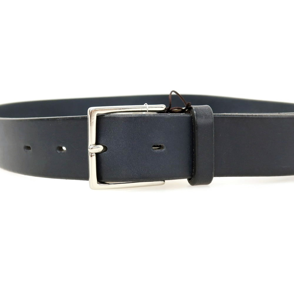 【中古】アーツアンドクラフツ ARTS&amp;CRAFTS BEAUTY&amp;YOUTH UNITED ARROWS別注 TENDER SQUARE BELT レザー ベルト ブラックネイビーxシルバー【サイズ32/80】【 状態ランクA 】【 メンズ 】