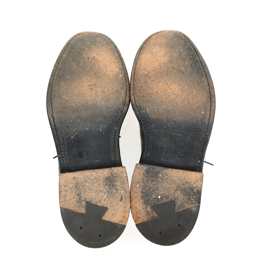 【中古】オールデン ALDEN 7135Y コードバン レザー スプリットトゥ ブラック【サイズ7E】【 状態ランクB 】【 メンズ 】