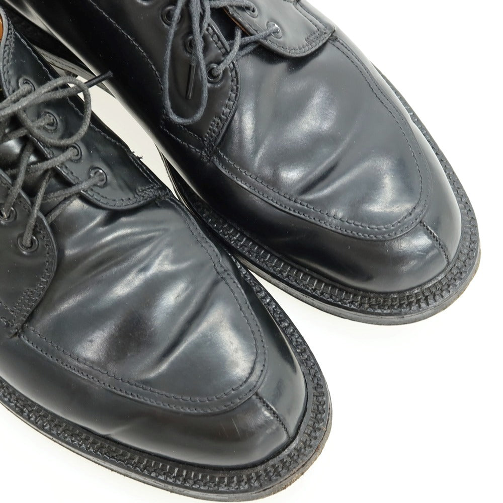 【中古】オールデン ALDEN 7135Y コードバン レザー スプリットトゥ ブラック【 サイズ7E 】【 状態ランクB 】【 メンズ 】